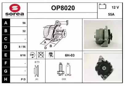 snra-op8020