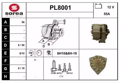 snra-pl8001