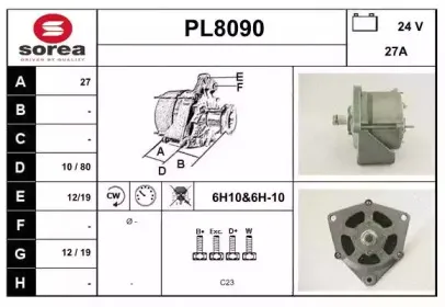 snra-pl8090