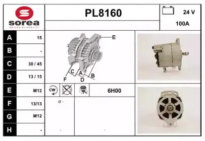 snra-pl8160