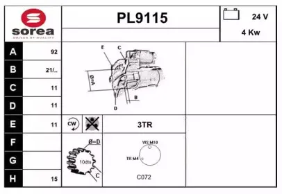 snra-pl9115