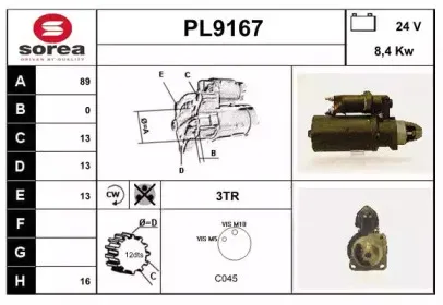 snra-pl9167