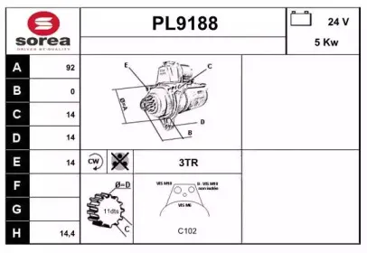 snra-pl9188