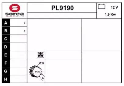 snra-pl9190