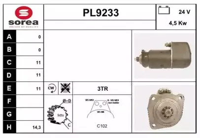 snra-pl9233