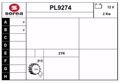 snra-pl9274