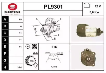 snra-pl9301