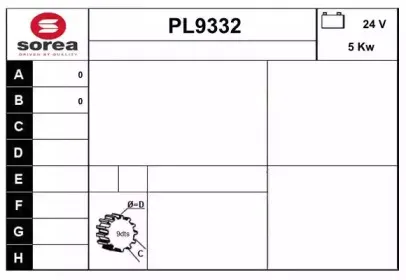 snra-pl9332