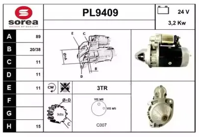 snra-pl9409