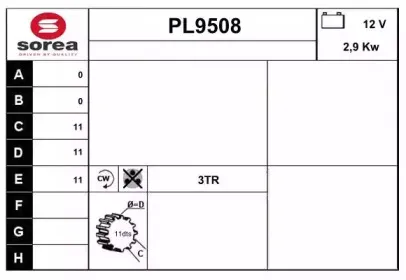 snra-pl9508