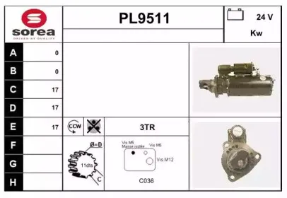 snra-pl9511