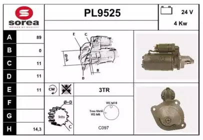 snra-pl9525