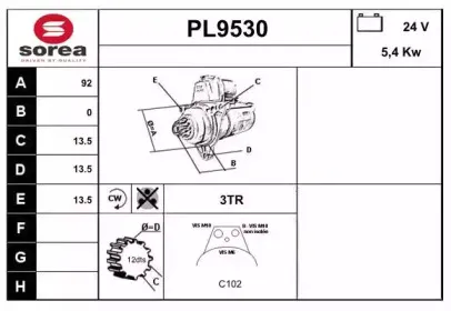 snra-pl9530