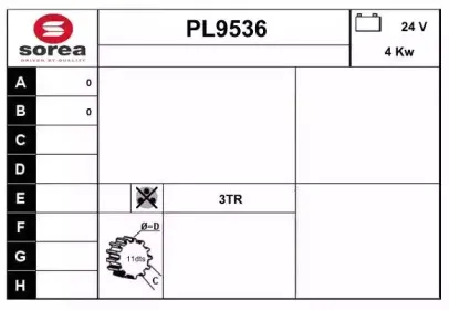 snra-pl9536