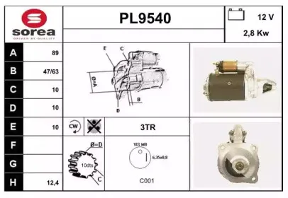 snra-pl9540