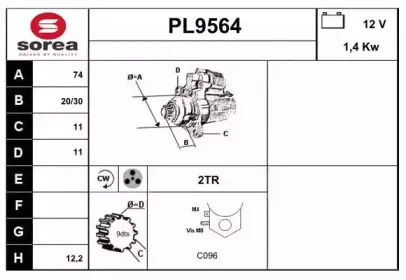 snra-pl9564