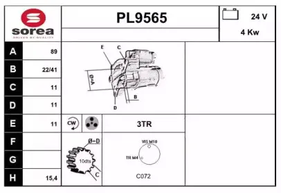snra-pl9565