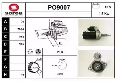 snra-po9007
