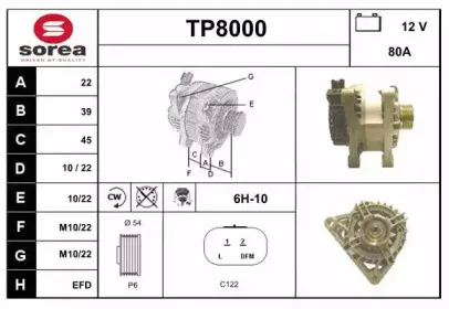 snra-tp8000