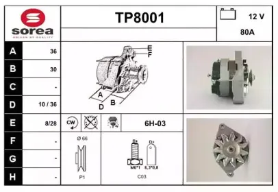 snra-tp8001