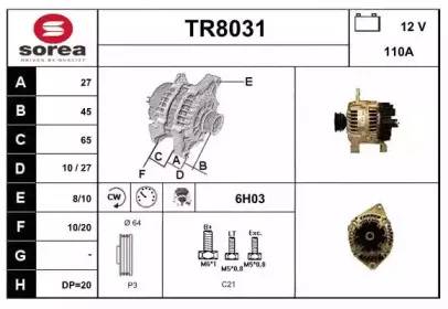 snra-tr8031