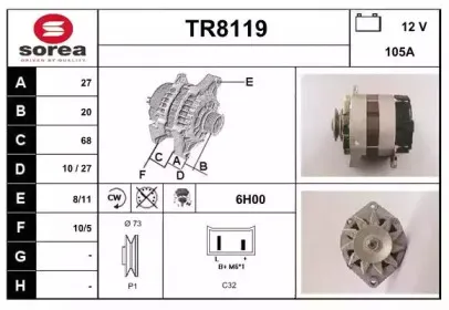 snra-tr8119