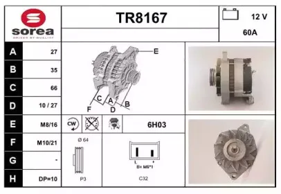 snra-tr8167