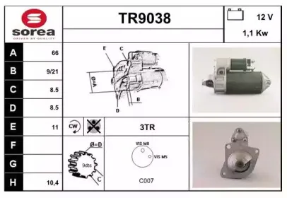 snra-tr9038