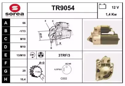 snra-tr9054