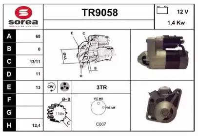 snra-tr9058