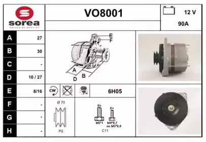 snra-vo8001