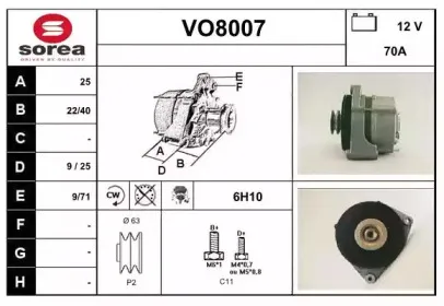 snra-vo8007