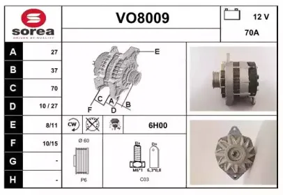 snra-vo8009
