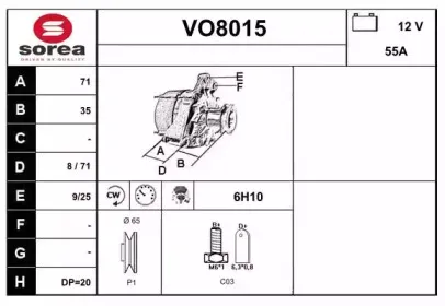 snra-vo8015