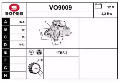 snra-vo9009