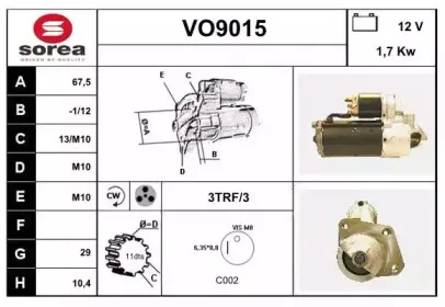 snra-vo9015