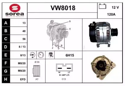 snra-vw8018