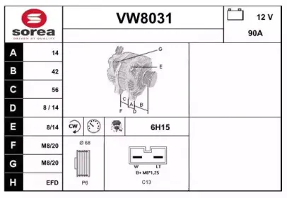 snra-vw8031