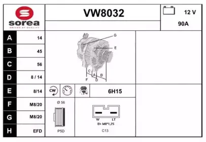 snra-vw8032