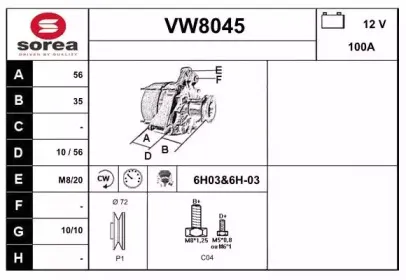 snra-vw8045