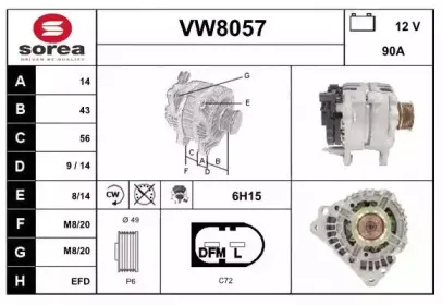 snra-vw8057