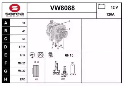 snra-vw8088