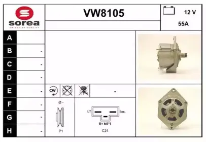 snra-vw8105