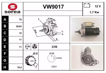 snra-vw9017