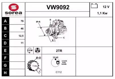 snra-vw9092
