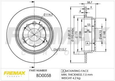 BD-0058 FREMAX
