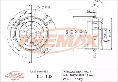 BD-1182 FREMAX