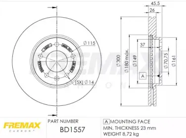 BD-1557 FREMAX