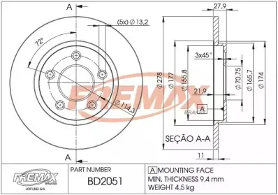 fremax-bd2051