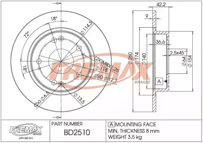 BD-2510 FREMAX